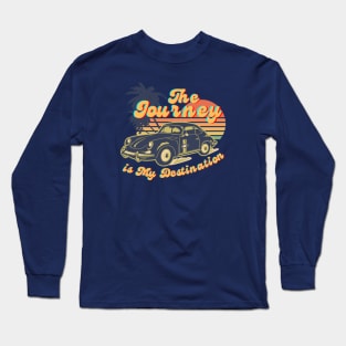 The Journey with a Car Long Sleeve T-Shirt